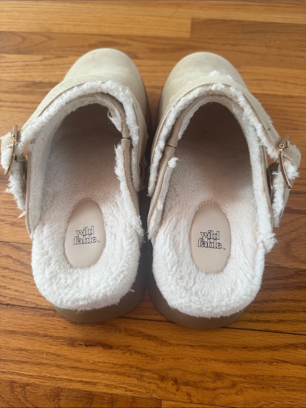 Convertible Sherpa Platform Clogs - Picture 3 of 5
